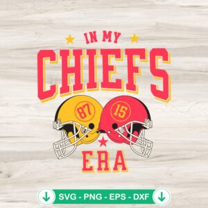In My Chiefs Era svg file for Kansas City Chiefs 87 15 cutting file
