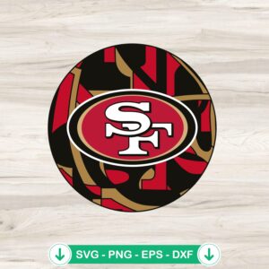 San Francisco 49ers Logo SVG file for cutting machines