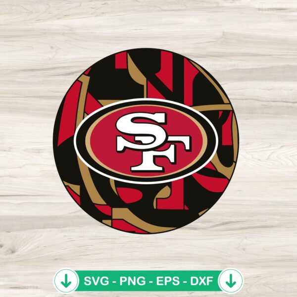San Francisco 49ers Logo SVG file for cutting machines