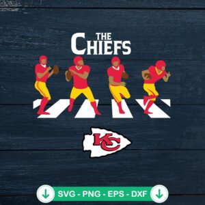 Kansas City Chiefs SVG file for Cricut cutting machine