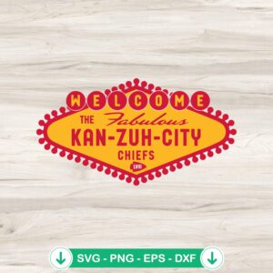 Kansas City Chiefs SVG file - cricut svg cutting file for crafts