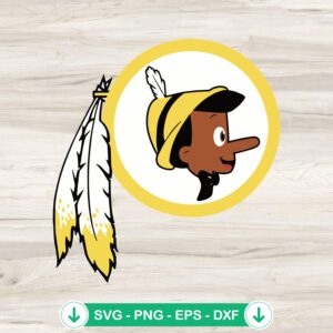 Washington Redskins Logo SVG file - Cricut cutting file