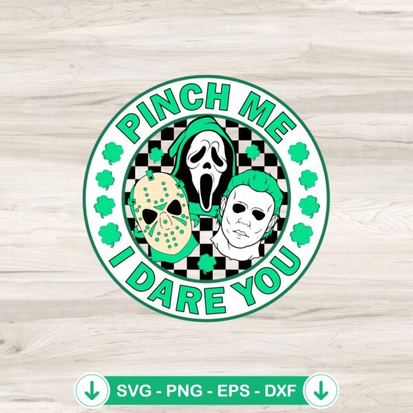 Horror Pinch Me I Dare You SVG file for Cricut cutting file