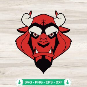 The Beast Buffalo Bill Logo SVG file for cutting machines