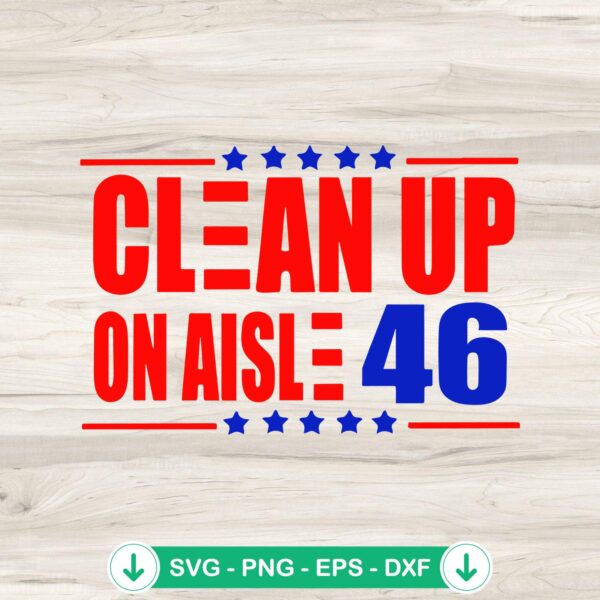 CLEAN UP ON Aisle SVG file for Cricut and cutting machine