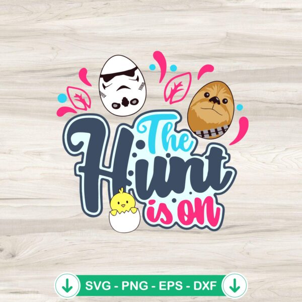 Star Wars The Hunt Is On SVG file for cutting machines
