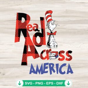 Dr Seuss SVG file for Cutting Machines - Cat In Hat SVG