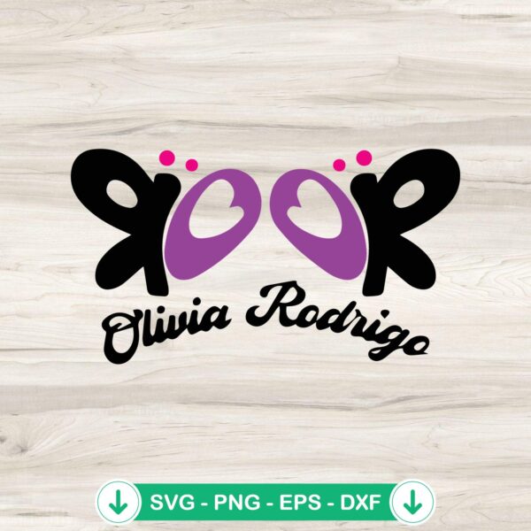 Olivia Rodrigo butterfly svg file for cutting machines