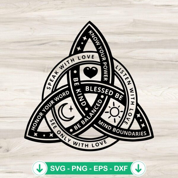 Speak with Love Celtic Knot svg file - cricut svg cutting file