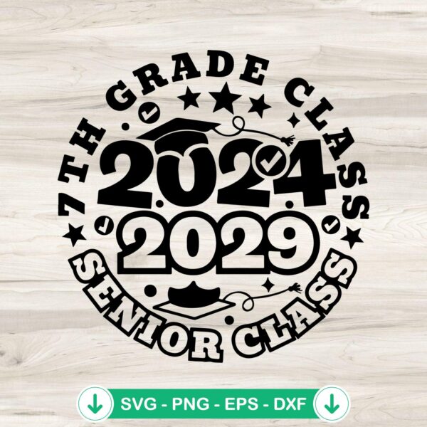 7th Grade Class SVG file for Cricut and cutting machines