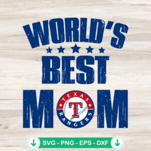 Texas Rangers Mom SVG file, cricut svg cutting file