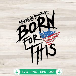 American Nightmare SVG file, cutting file for Cricut