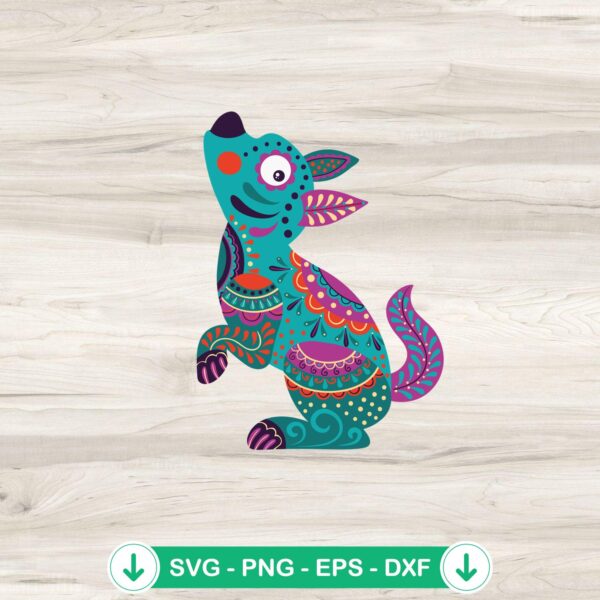 Coco Dante Dog SVG file for Cricut and cutting projects