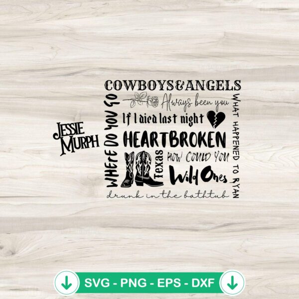 Jessie Murph Wild Ones SVG file for Cricut cutting machine