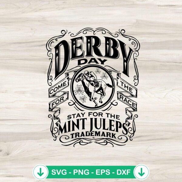 Derby Day Come for The Race svg file for cricut svg cutting file