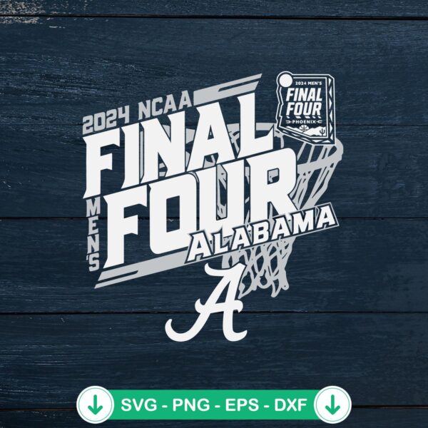 2024 NCAA Mens Final Tour SVG file for cricut cutting machine