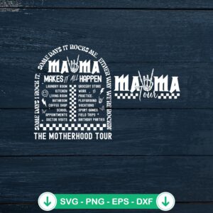Mama Makes It All Happen SVG file, cricut svg cut file for motherhood