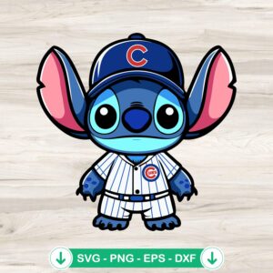 Lilo Stitch Cubs svg file for Cricut cutting machine