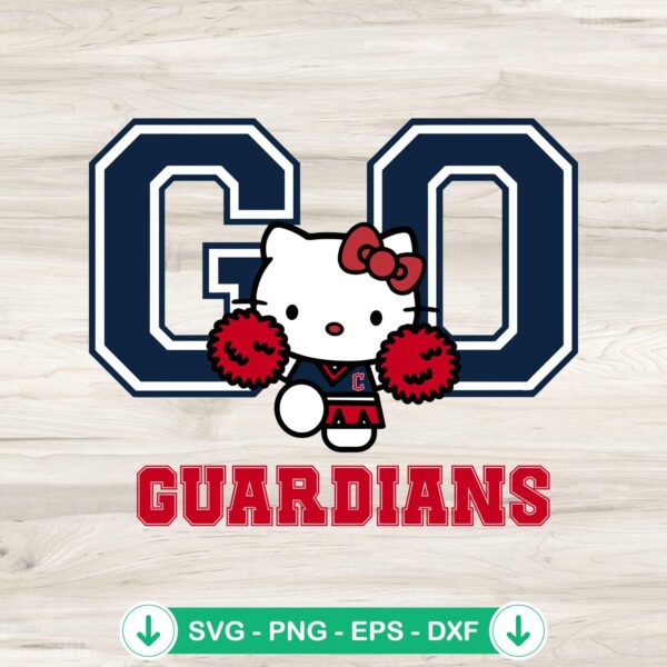 Hello Kitty Go Guardians Baseball svg file for Cricut cutting machine