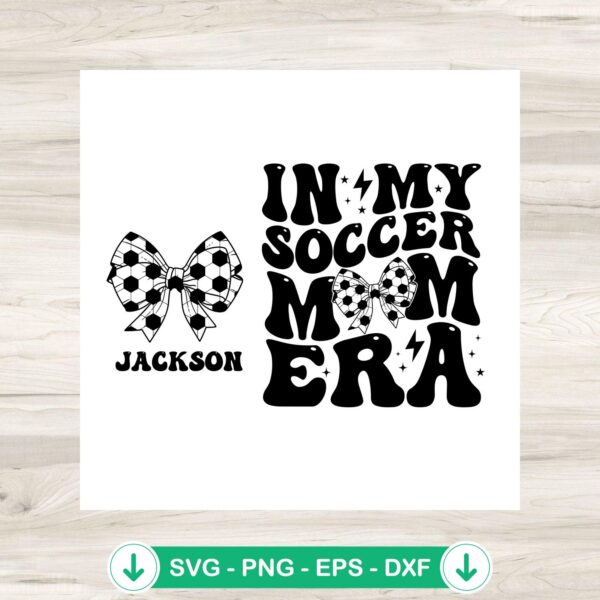 In My Soccer Mom Era SVG file, perfect for Cricut cutting machine