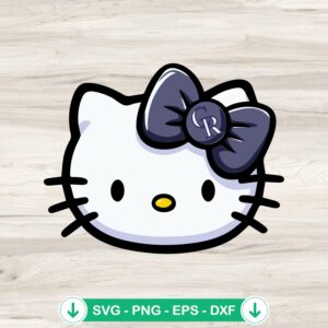 Hello Kitty Colorado Rockies svg file for cutting machines