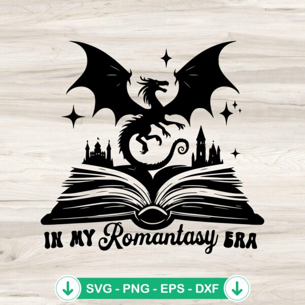 In My Romantasy Era SVG file for Cricut and DIY projects