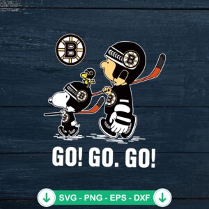 Snoopy hockey SVG file, Cricut cut file