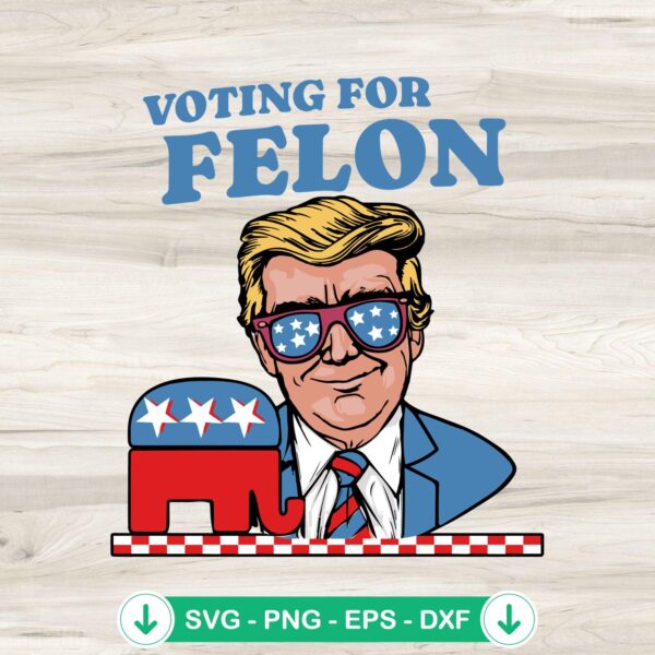 Trump 2024 SVG file for cricut, cutting file for DIY