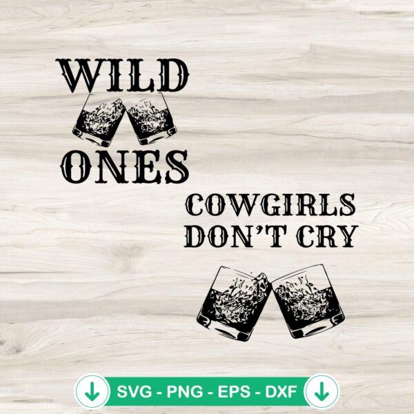 Wild One Cow Girl SVG file, cricut SVG cut file