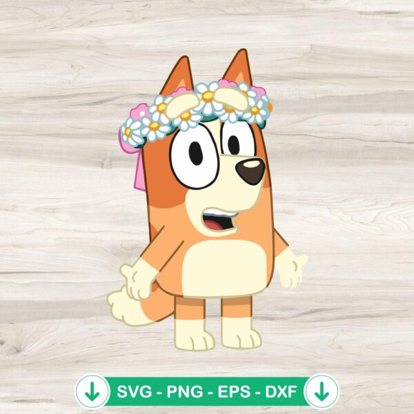 Bingo Heeler SVG file for Cricut and cutting machine