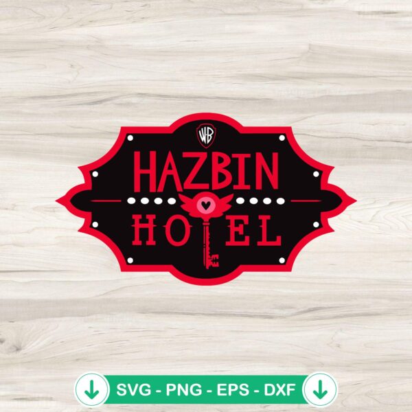 Hazbin Hotel SVG file for Cricut cutting machine