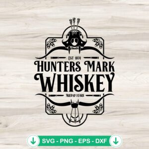 mockup-86468.jpg Bloodborne Hunters Mark Whisky SVG file for cricut cutting machine