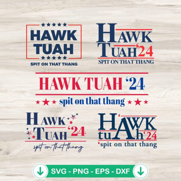 Hawk Tuah SVG bundle for Cricut cutting file