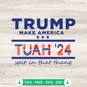 Trump Make America 24 SVG file for Cricut cutting files