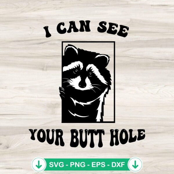 Funny Hei Hei Butt Hole SVG file for Cricut cutting machine