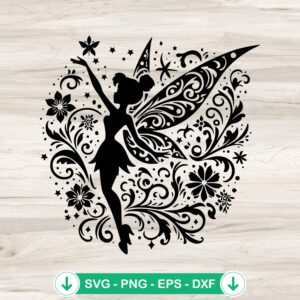 Mandala Girl Yoga Pose SVG file for cutting machines
