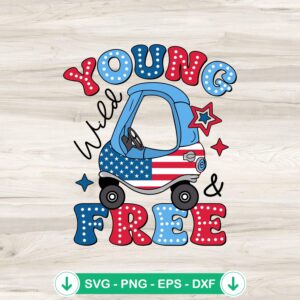 Lightning Mcqueen Car 4th Of July SVG file for Cricut cutting machine