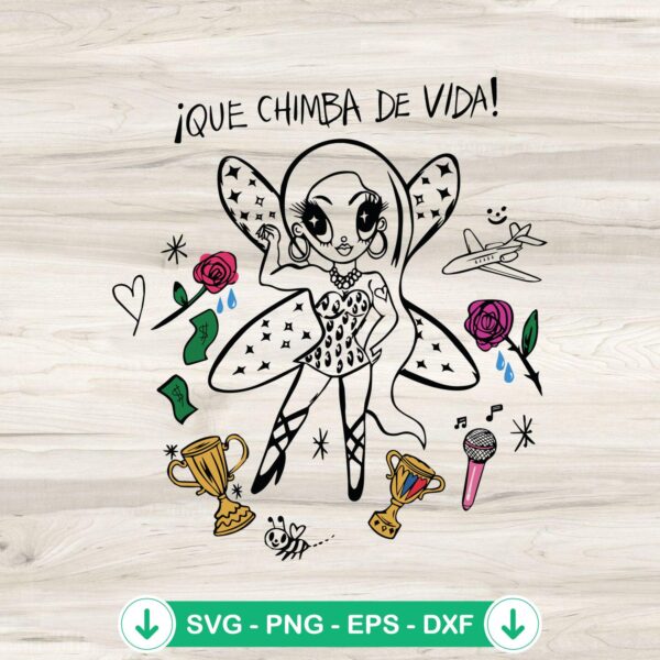 Carolina Karol G SVG file for crafts, cricut svg cut file