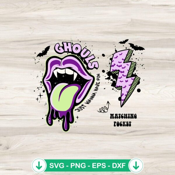 Beetlejuice Characters SVG file for Cricut cutting machine