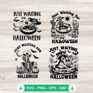 Raccoon Halloween SVG file - cutting file for Cricut