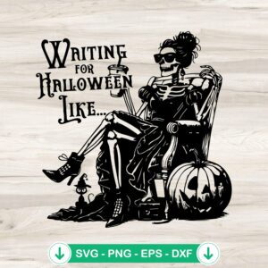 Waiting For Halloween Like SVG for crafting - cricut svg file
