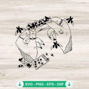 Hocus Pocus SVG file for Halloween, cutting file for Cricut