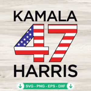 Kamala Harris SVG file, cricut svg cutting file for President