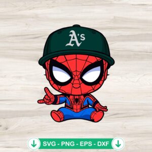 Baby Spiderman Minnesota Twins baseball svg file for cricut
