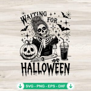 Sunflower Horror Characters Halloween SVG file for Cricut