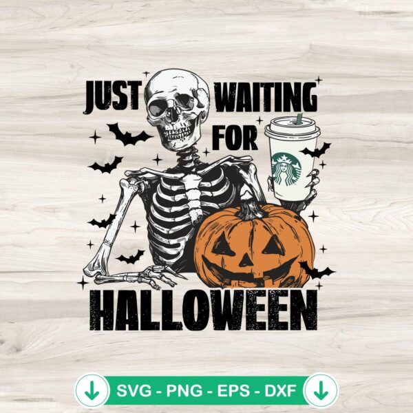 Skeleton Pumpkin Dancing SVG file for cutting machines