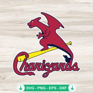 St. Louis Cardinals x Pokemon SVG file for cutting machines
