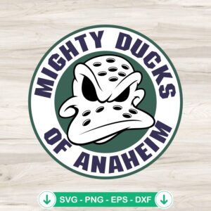 Mighty Ducks Of Anaheim svg file - cricut svg cutting file