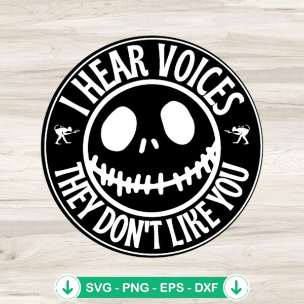 Jack Skellington SVG file for cutting machines and Cricut