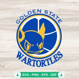 Golden State Warriors Pokemon SVG file, cricut svg cut file